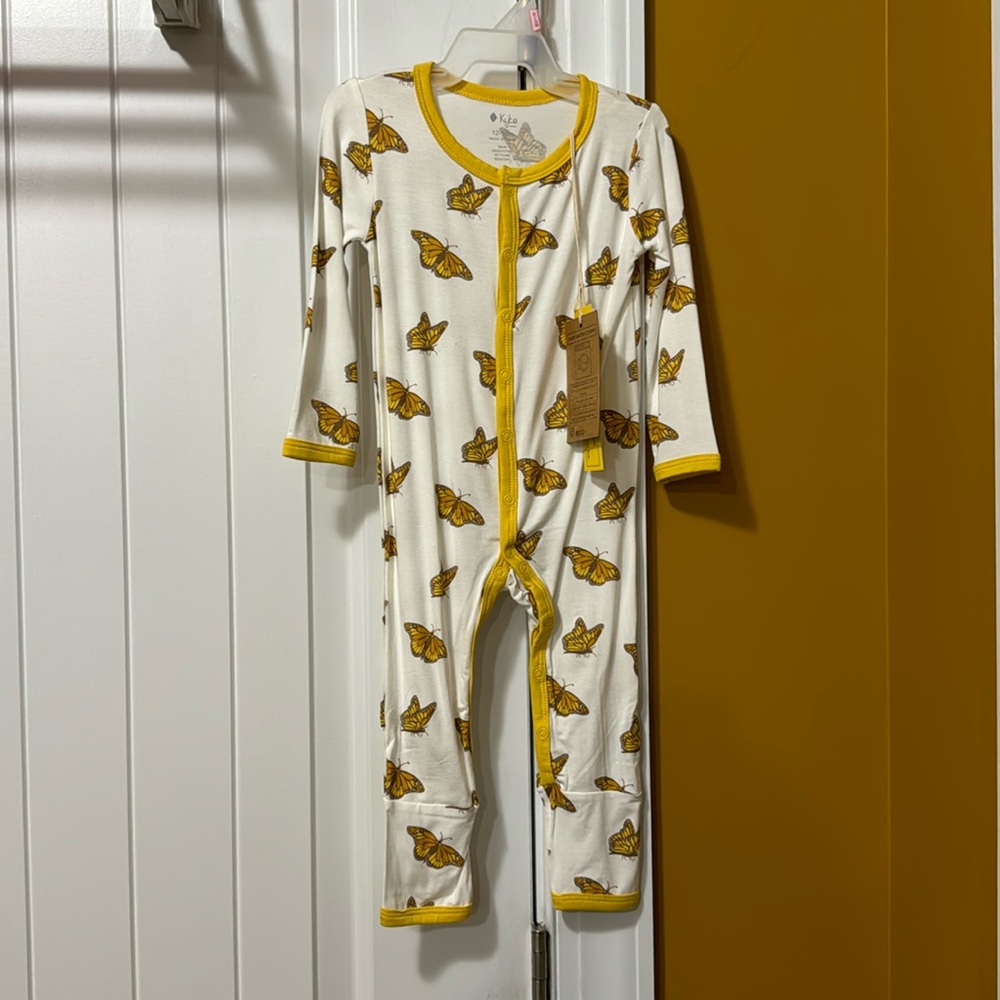 NWT Kyte romper in monarch